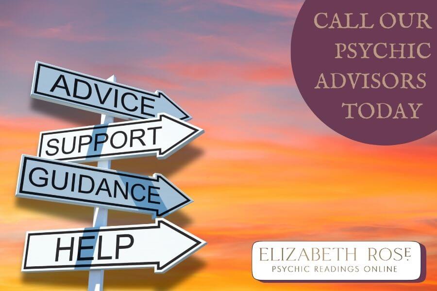 Signpost in the sunset pointing to advice, support, guidance and help