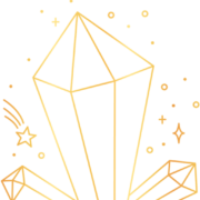 Crystal Gold Horopscopes Symbol